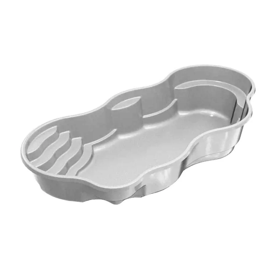 Bermuda 14 fiberglass pool shape, a Latham model