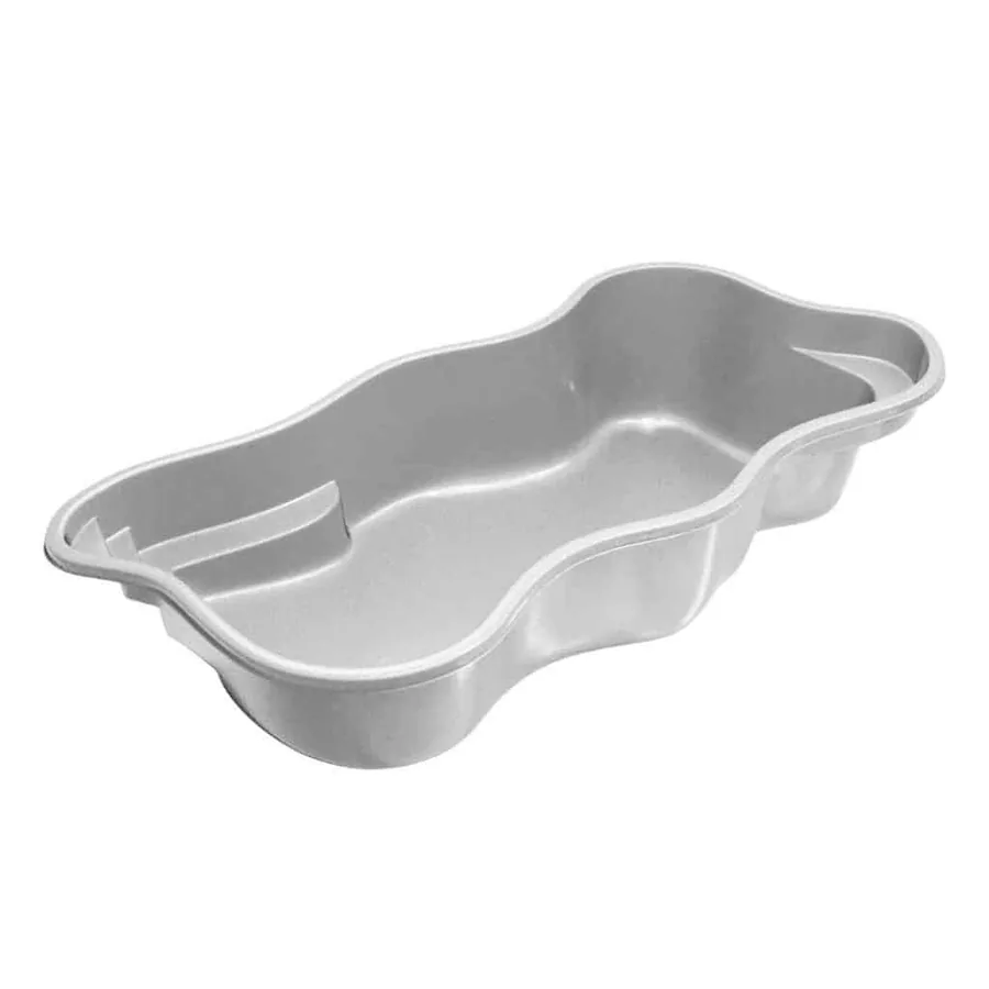 Cape Cod 12 fiberglass pool shape, a Latham model